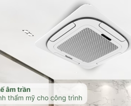 Chi phí lắp đặt công trình máy lạnh cassette âm trần 