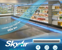 Máy lạnh áp trần FHA - Không khí trong lành cho cửa hàng