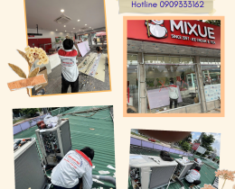Thi công lắp đặt máy lạnh âm trần cho nhà hàng trọn gói - ưu đãi giá tốt