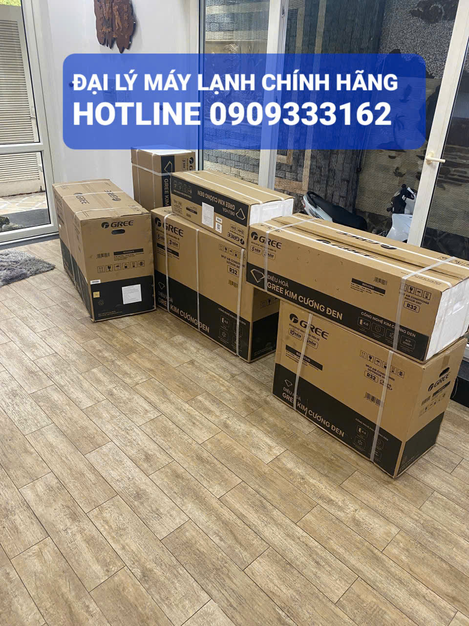 Đại lý phân phối máy lạnh treo tường giá sỉ dành cho dự án công trình 