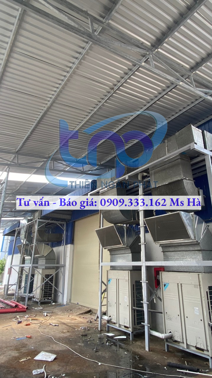 Thiên Ngân Phát cung cấp lắp đặt máy lạnh công nghiệp Khach-VIP-lap-dat-lo-may-lanh-giau-tran-Packaged