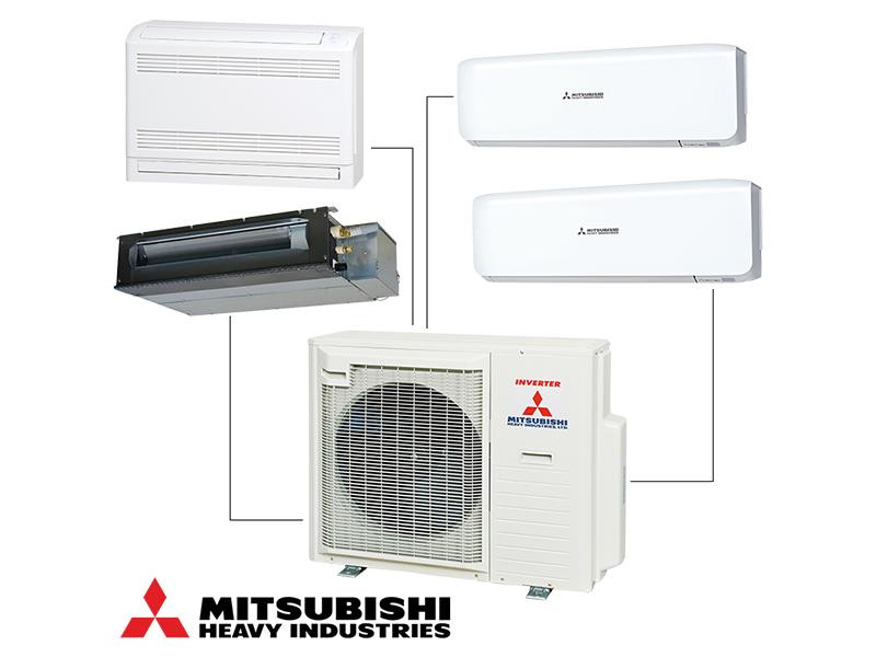 Ưu nhược điểm máy lạnh Multi Mitsubishi Heavy He-thong-multi-mitsubishi-heavy