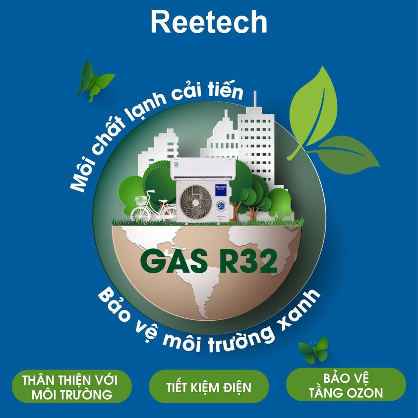 Gas R32 - góp phần bảo vệ môi trường sống