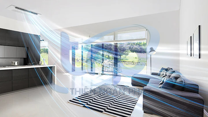 Máy lạnh âm trần 1 hướng thổi Samsung - LG - tiết kiệm điện năng  May-lanh-am-tran-cong-nghe-lam-lanh-nhanh