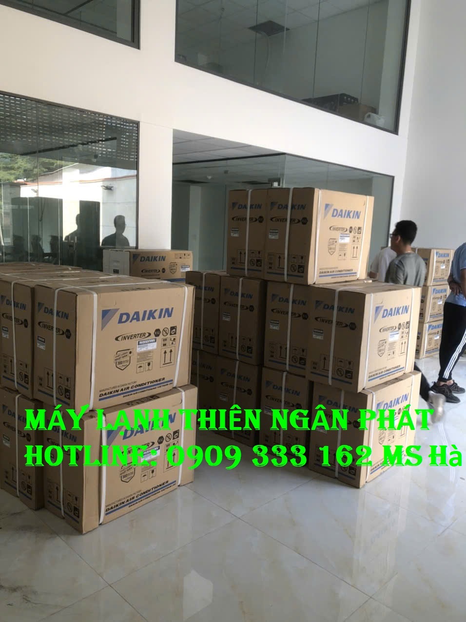 Máy lạnh Thiên Ngân Phát - Kho hàng máy lạnh treo tường DAIKIN giá sỉ tại Miền Nam 