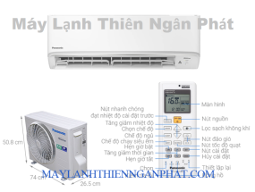 Máy Lạnh Treo Tường Panasonic Inverter 2 HP CU/CS-RU18CKH-8D